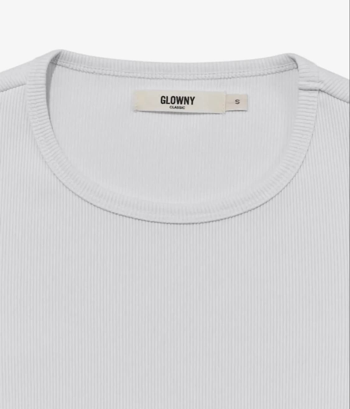 글로니 CLASSIC RIB CREW NECK LONG SLEEVE 상품이미지4