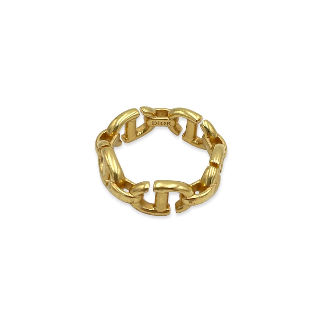 디올 골드톤 CD로고  Navy 반지 상품이미지6