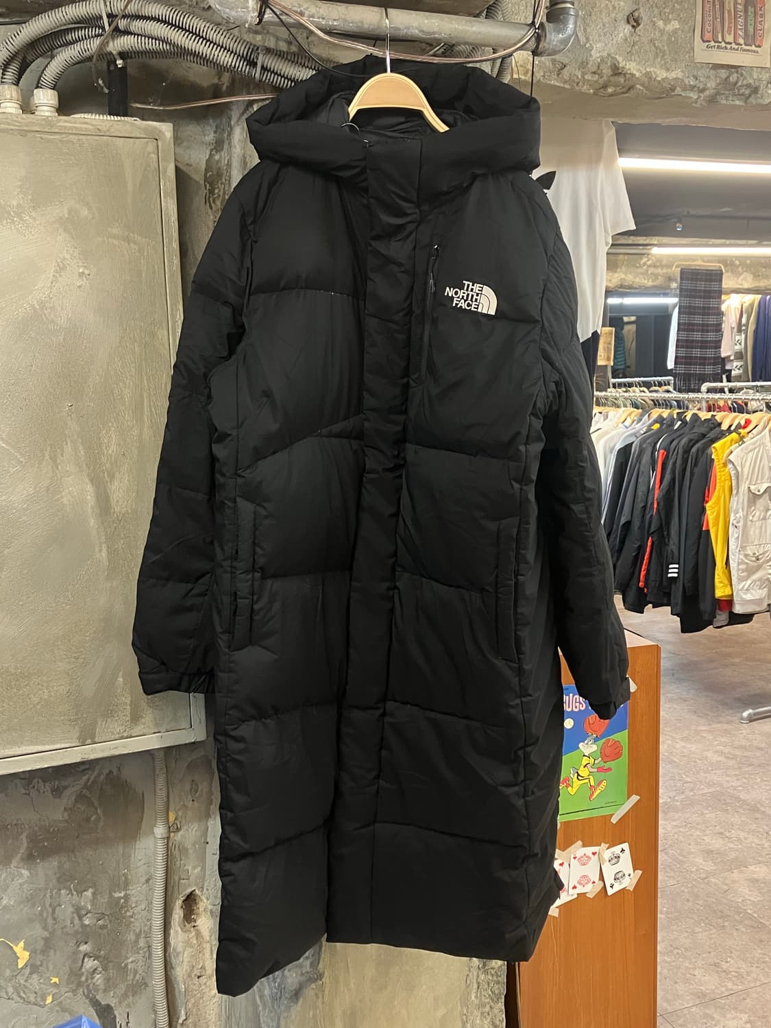 노스페이스 롱패딩 블랙 XL  #csz1819  상품이미지1