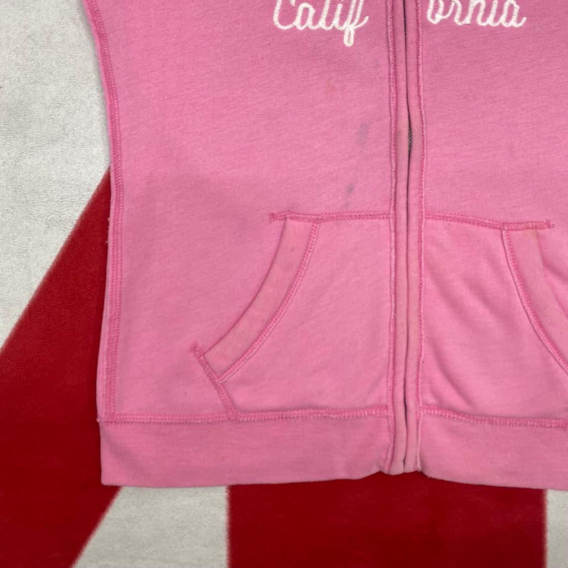 홀리스터 핑크 후드집업 S  상품이미지4