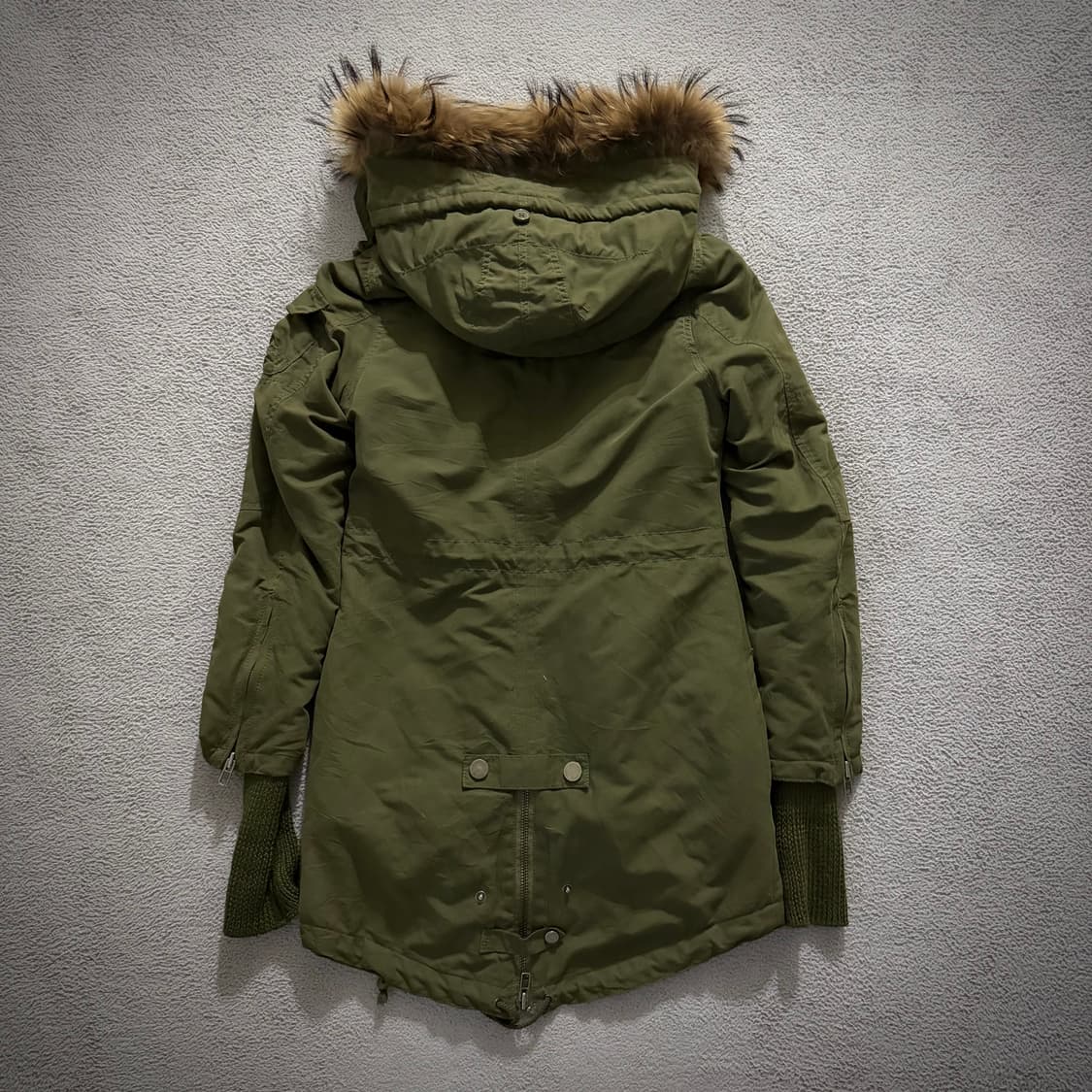 Sly khaki fur jacket 상품이미지4