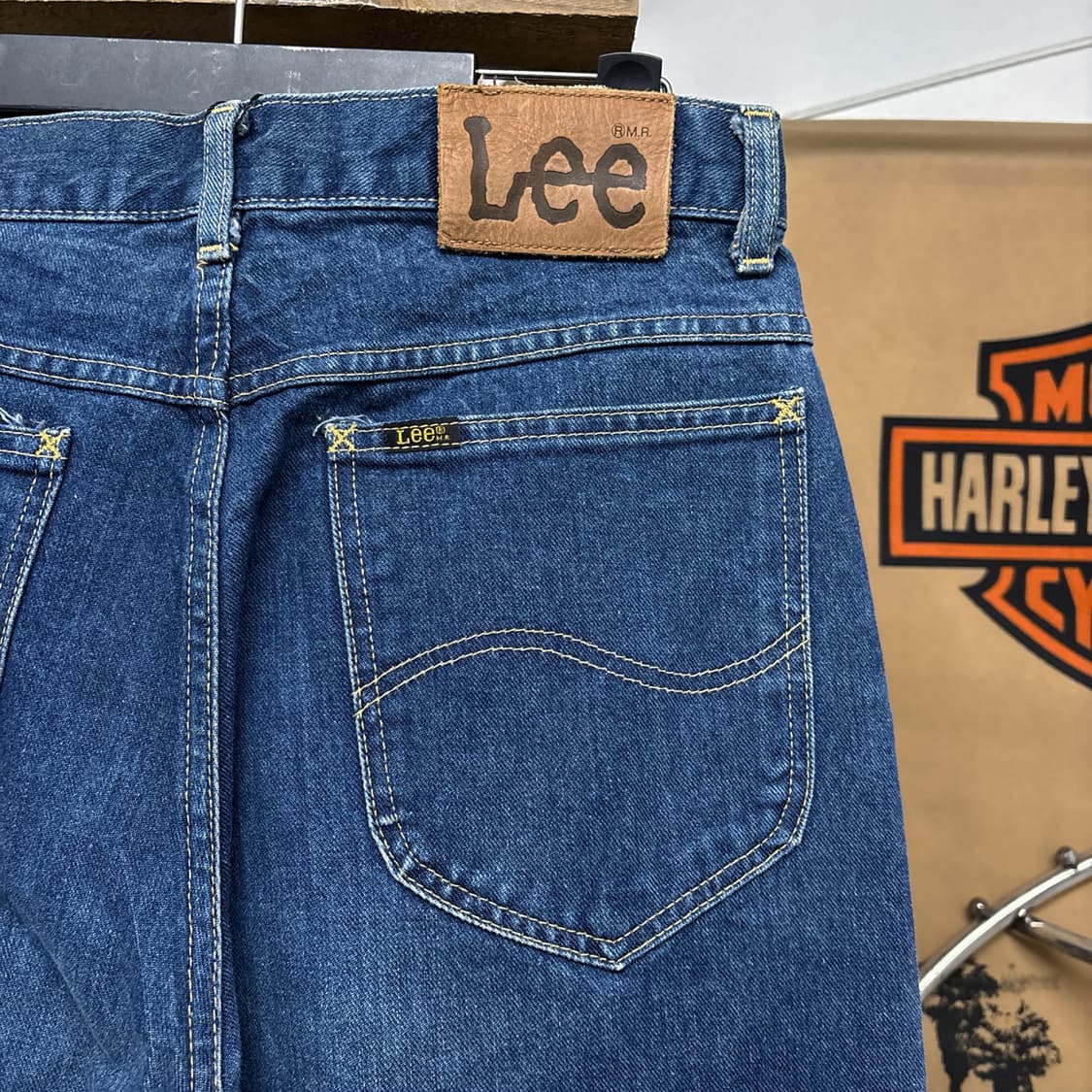 00s 리 라이더스 재팬라인 데님 배기팬츠 쉴드포켓 N545 상품이미지6