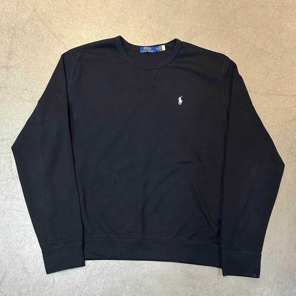 XL 폴로랄프로렌 블랙 맨투맨 상품이미지2