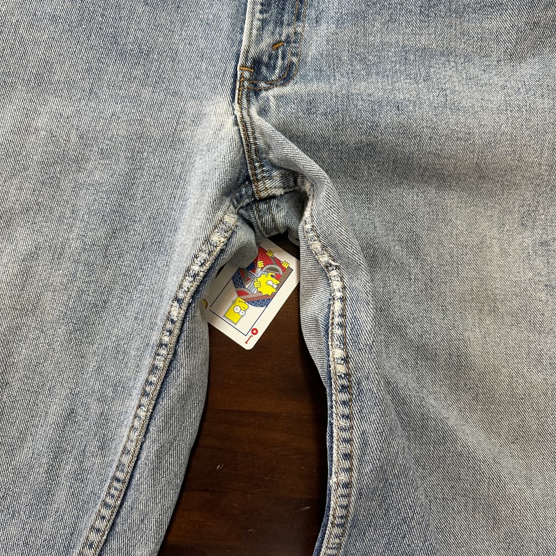 90s USA 리바이스 560 블루 진 데님 팬츠 34 상품이미지6