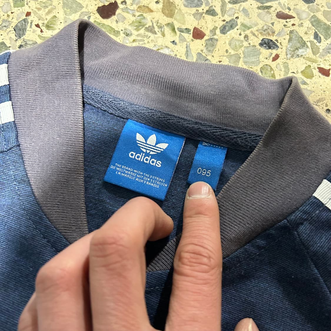 아디다스(ADIDAS) 네이비 슈퍼스타 트랙탑 져지 상품이미지4