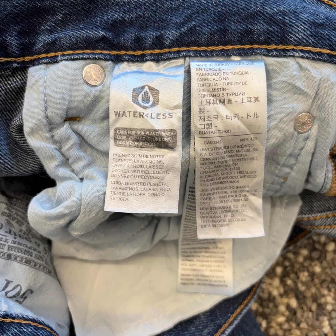 리바이스 501 스트레이트 데님 (28) 상품이미지7