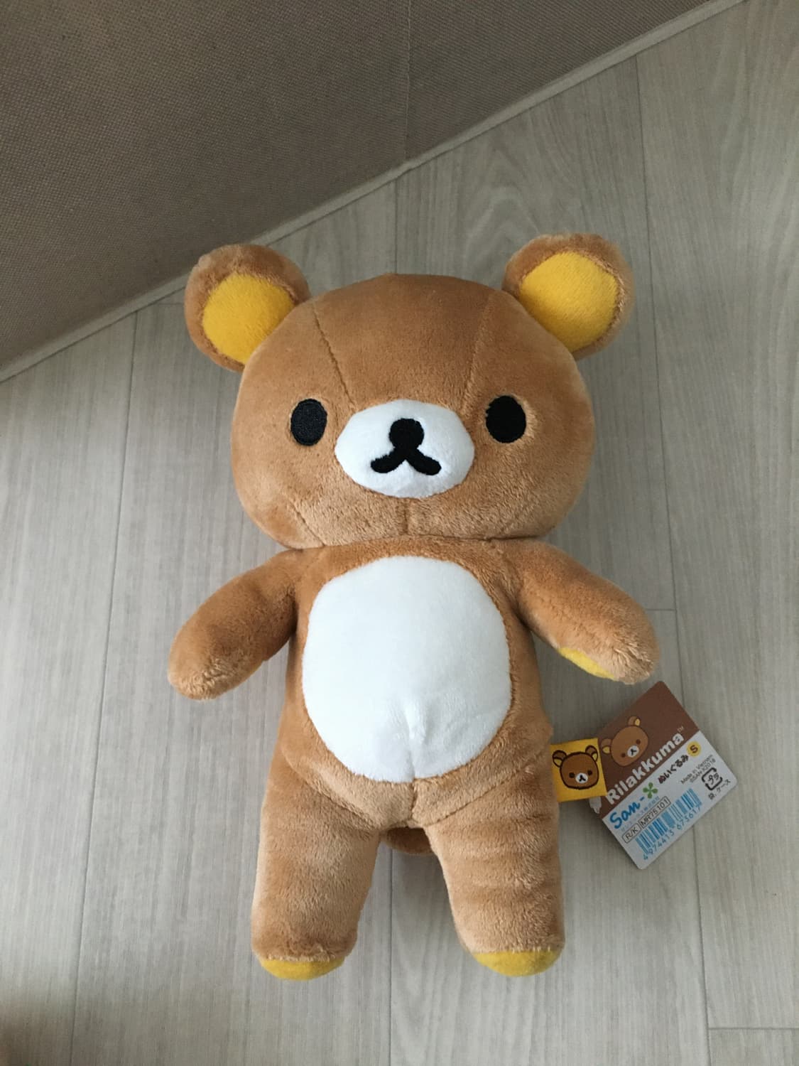 산엑스 리락쿠마 인형 S 상품이미지3