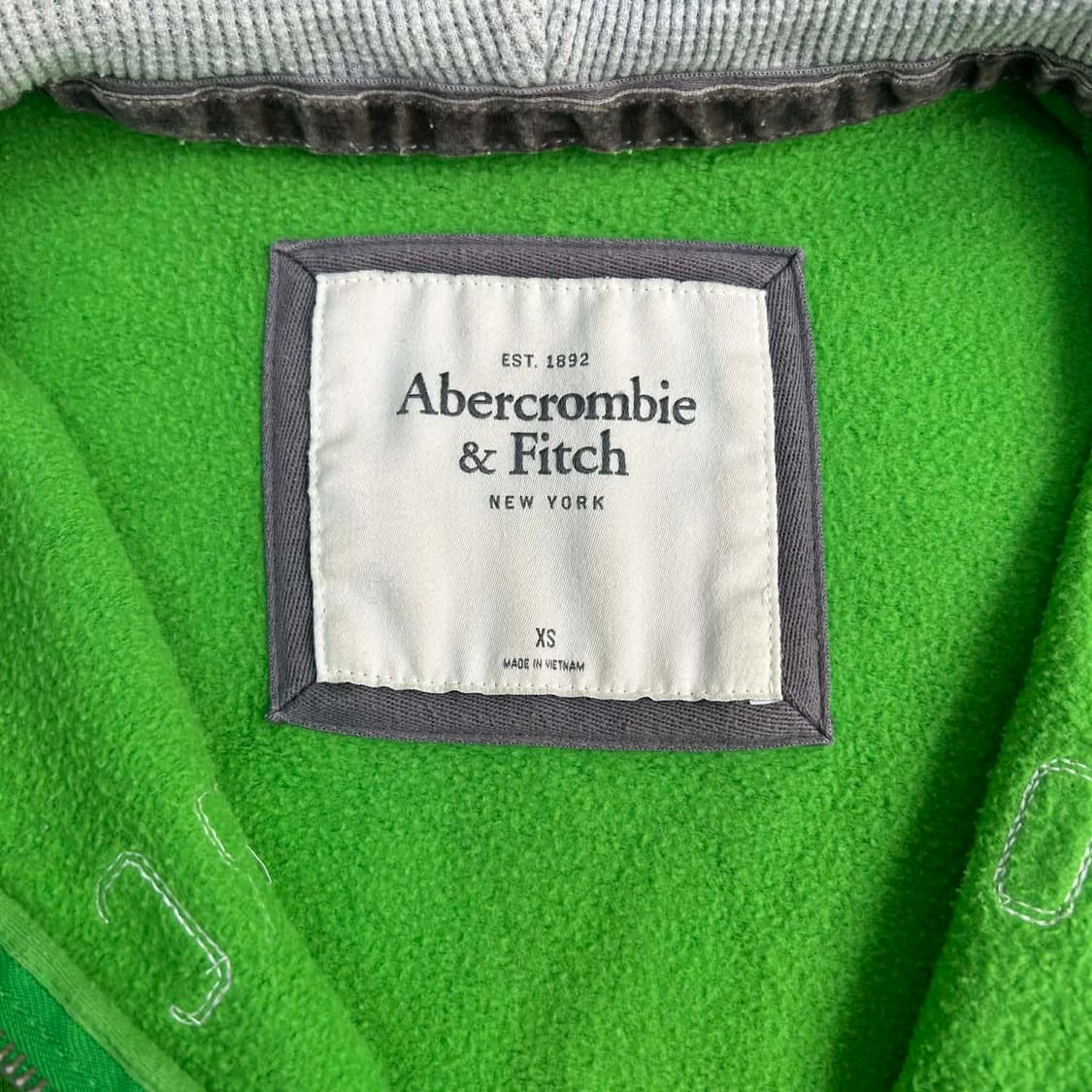 아베크롬비 y2k 여리핏 대대장 작사 걸즈 후드집업 희귀져지(XS) 상품이미지6