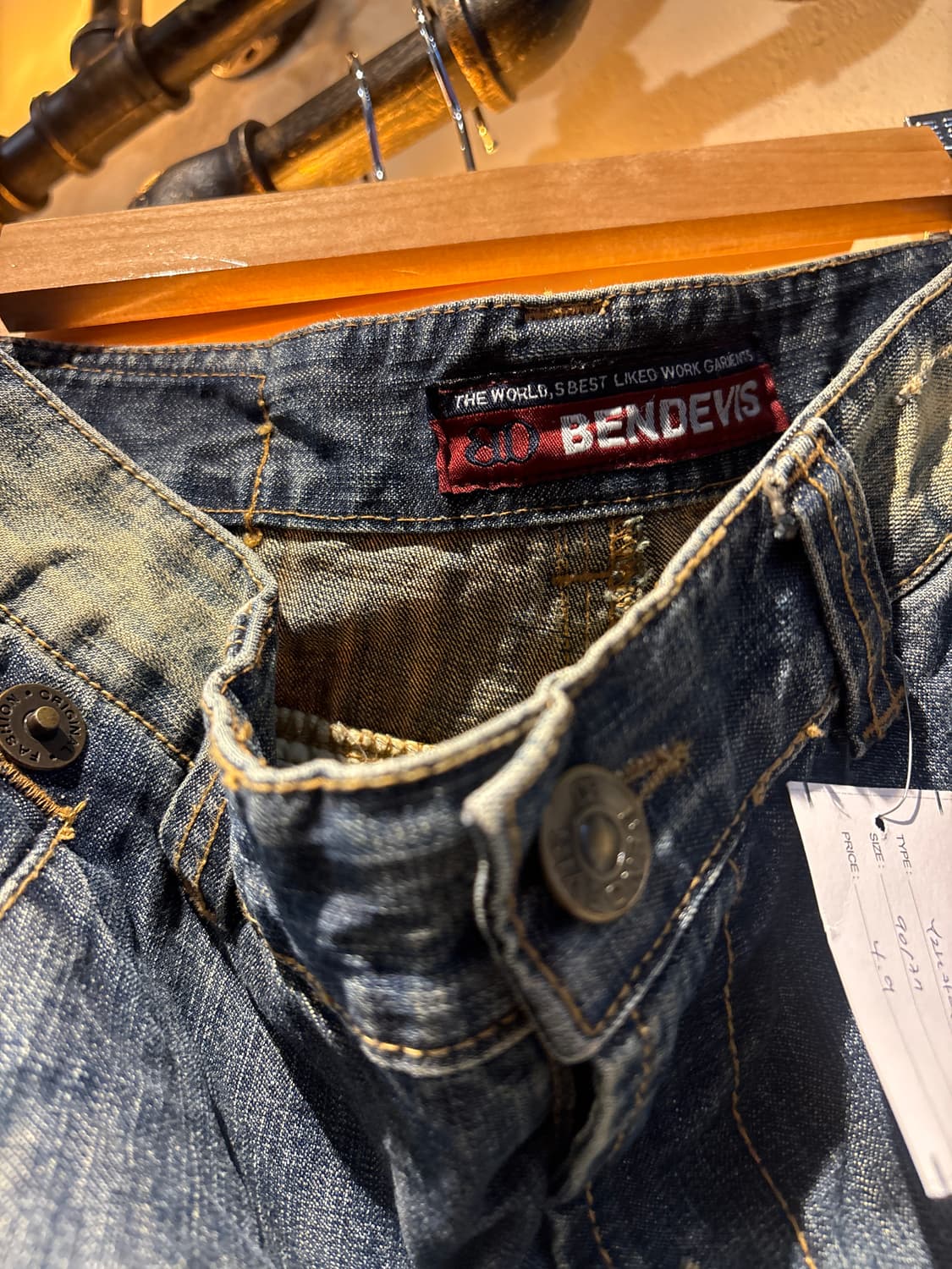 Bendevis 데님 팬츠 카고팬츠 상품이미지2