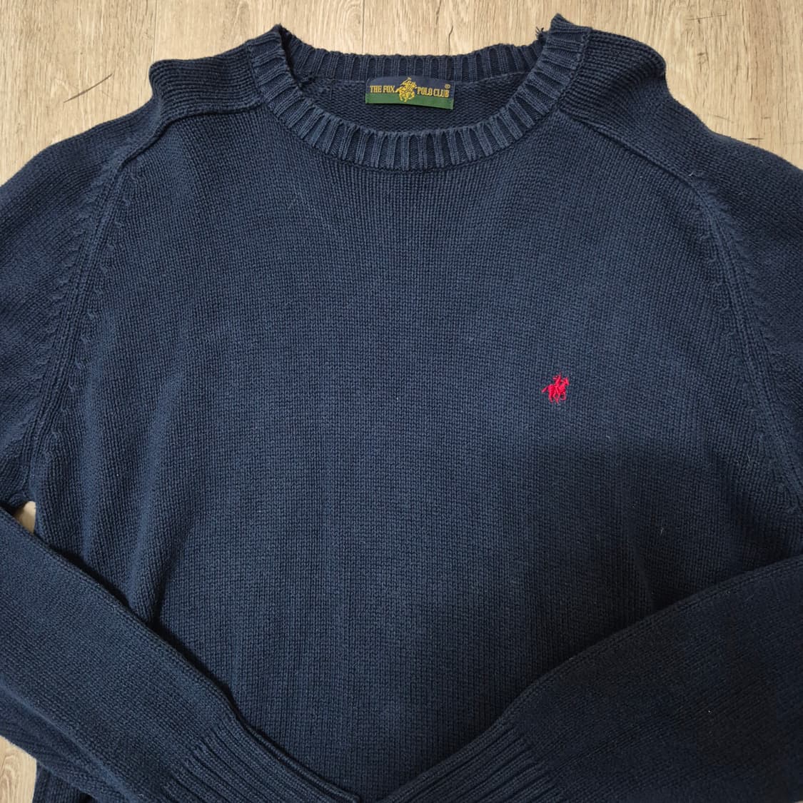 더폭스 폴로클럽 스몰로고 라운드 니트 2XL(110) 상품이미지2