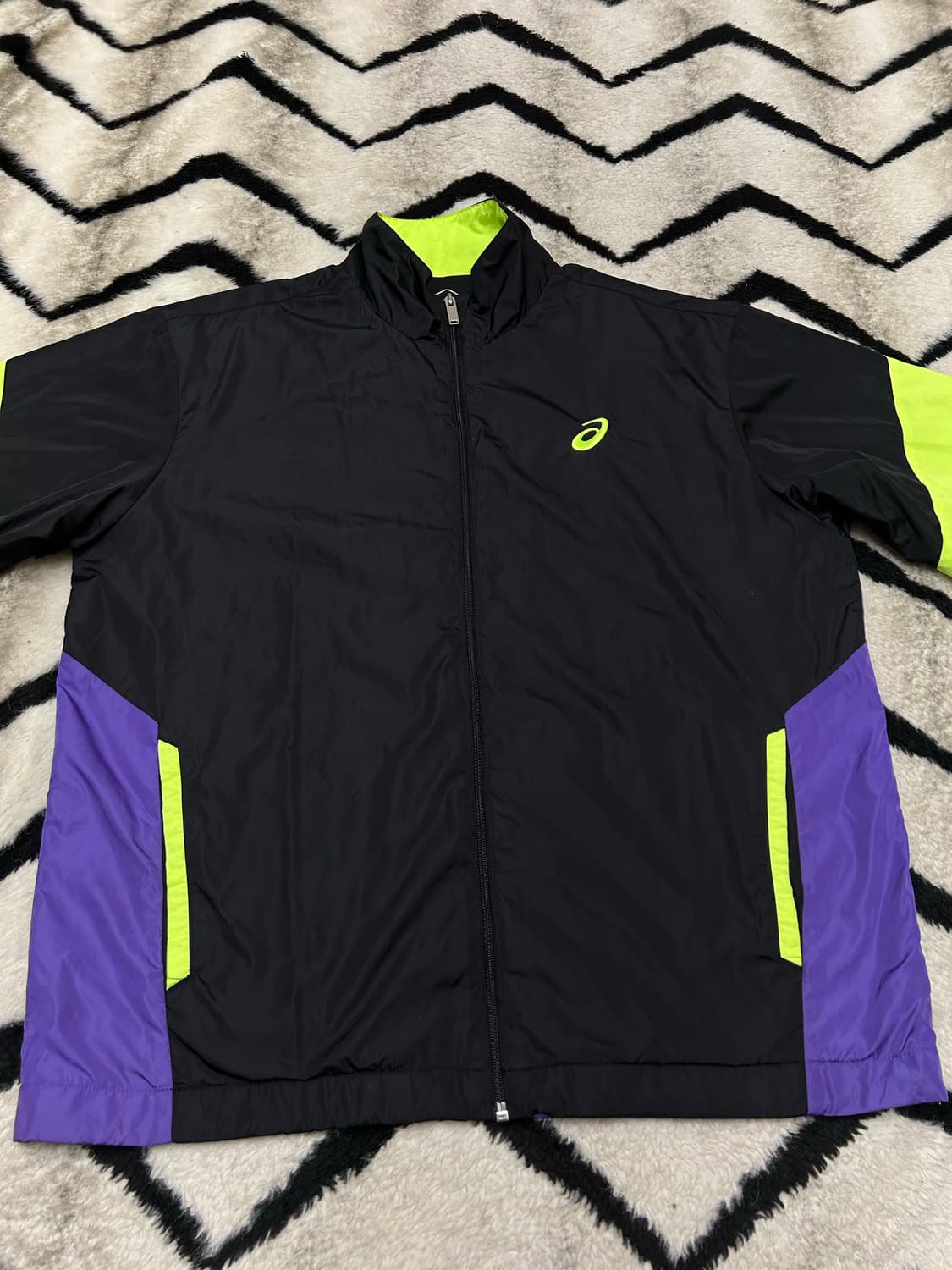 [L]아식스 레터링 바람막이 상품이미지3