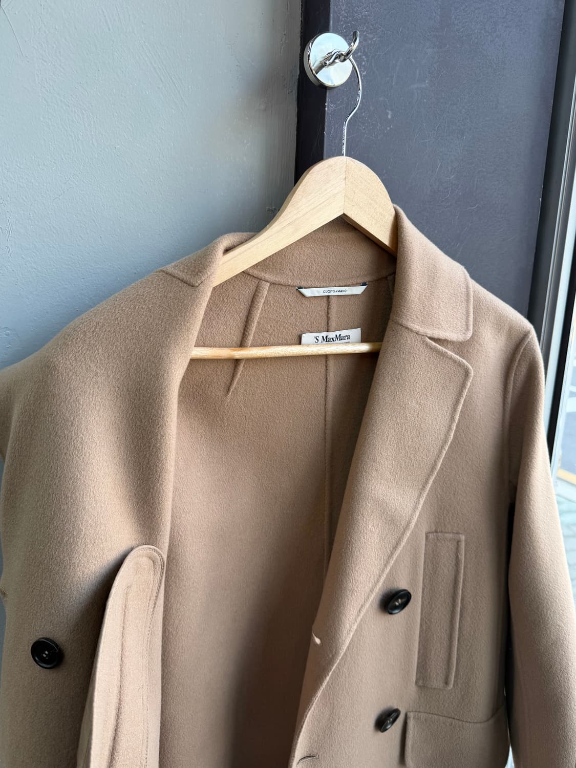 IT38/ 막스마라 에토레 버진울 더블코트 상품이미지7