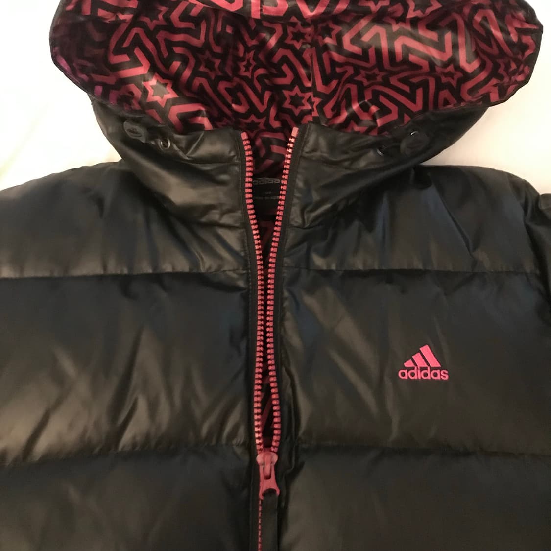 NIKE 나이키 핫핑크 별 고스펑크 갸루 패딩 상품이미지5