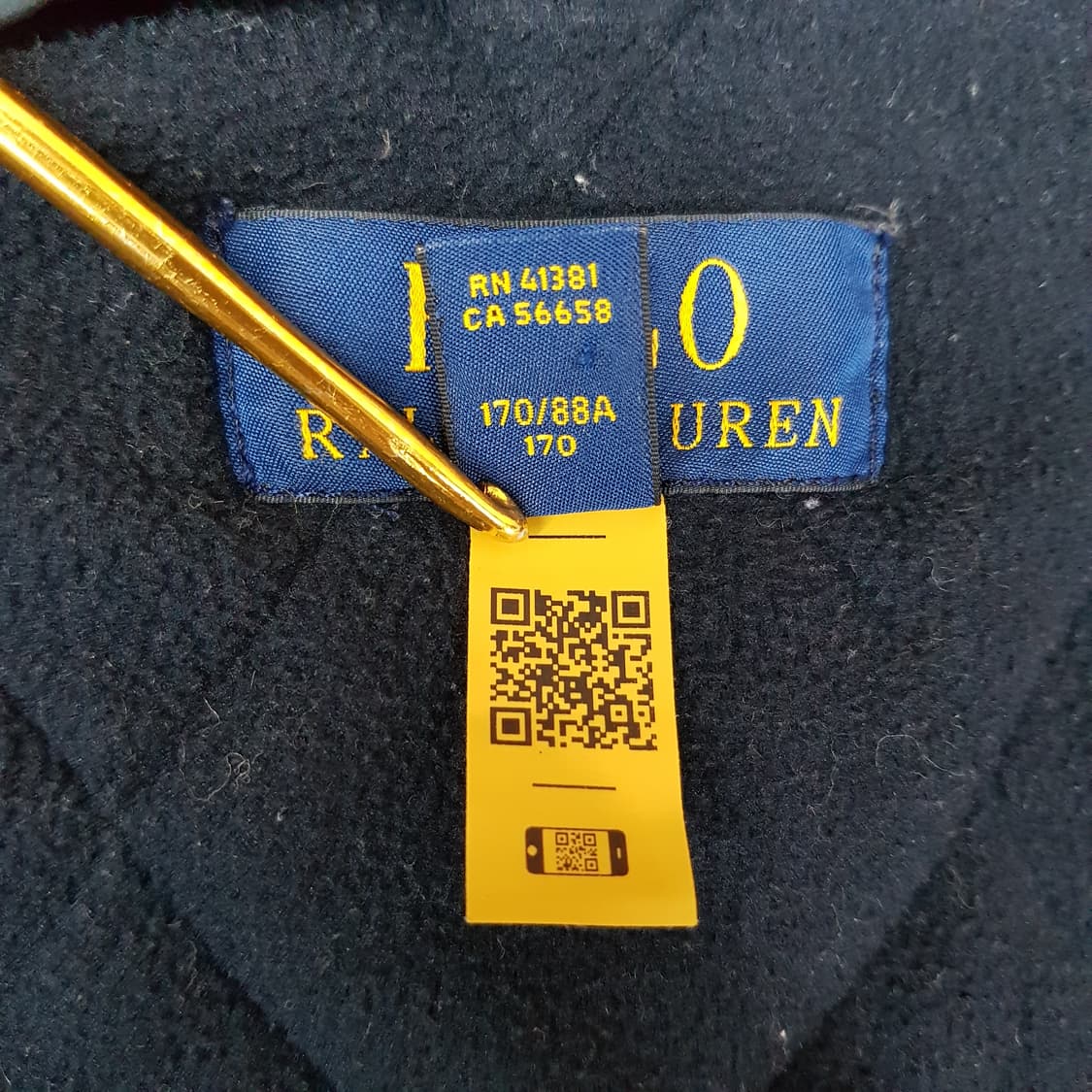 폴로 랄프로렌   퀼팅 집업 베스트 KIDS XL사이즈 상품이미지7