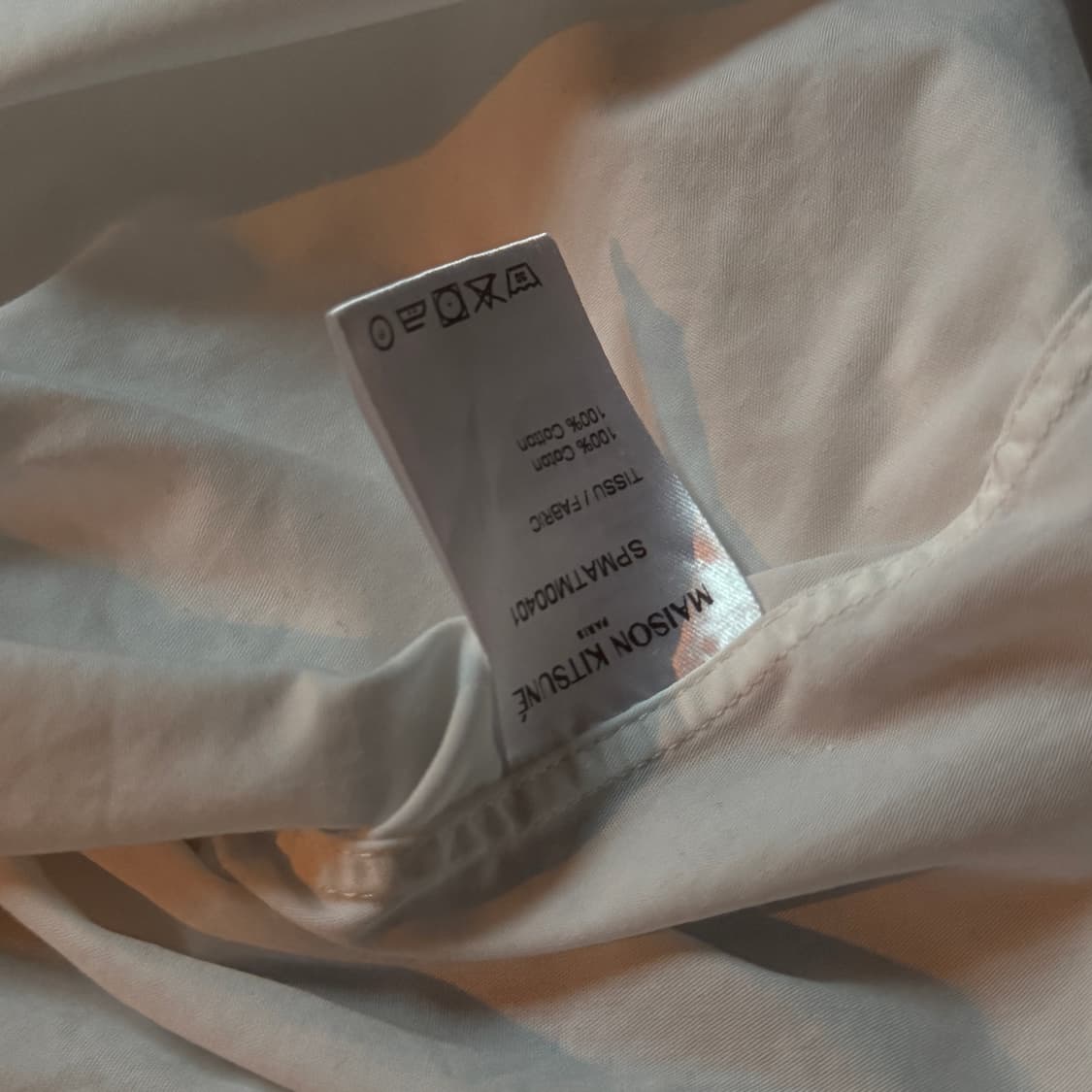 메종키츠네 그레이 키츠네 셔츠 상품이미지5