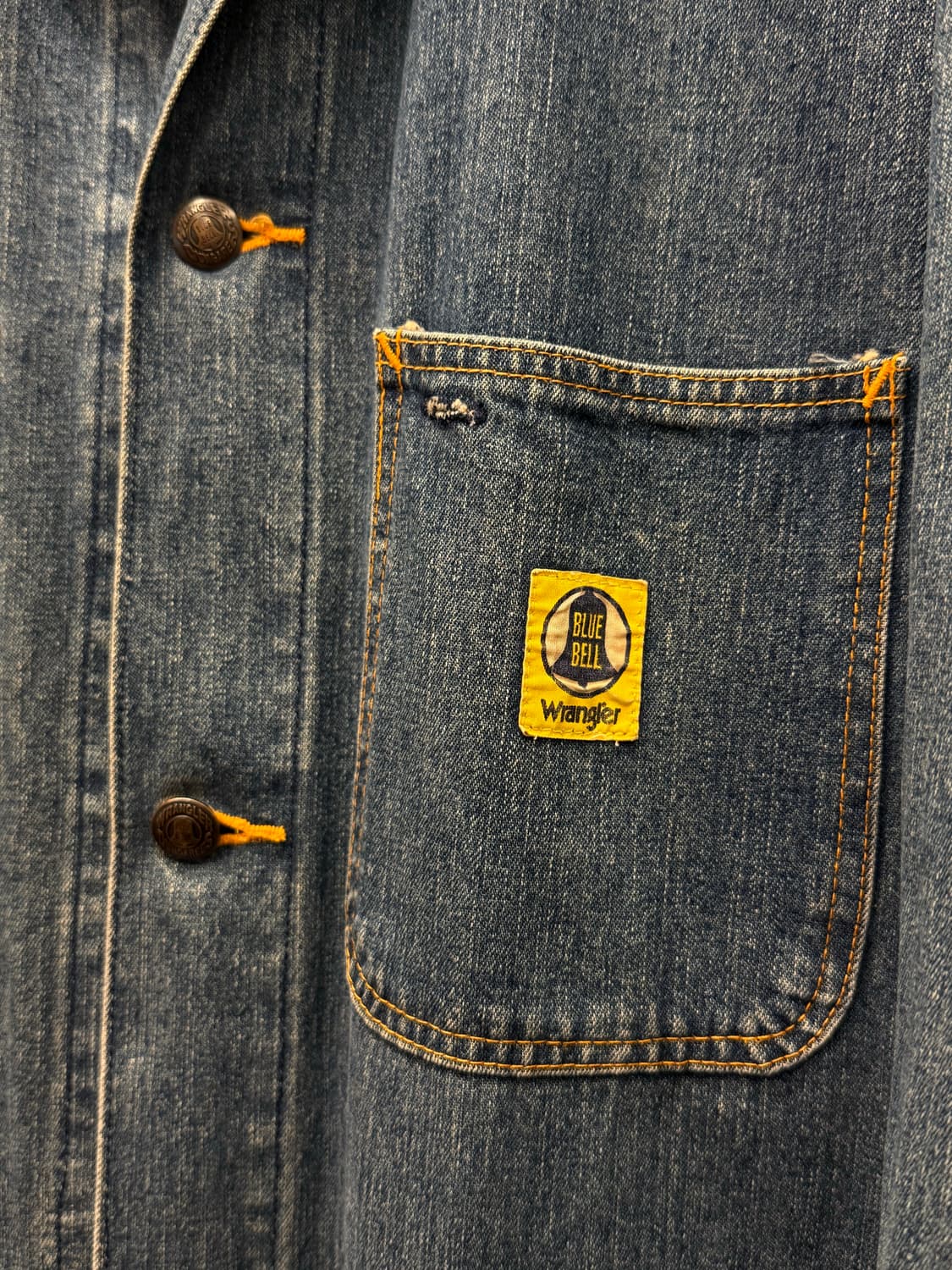 Wrangler Blue Bell Denim Chore Jacket 상품이미지4