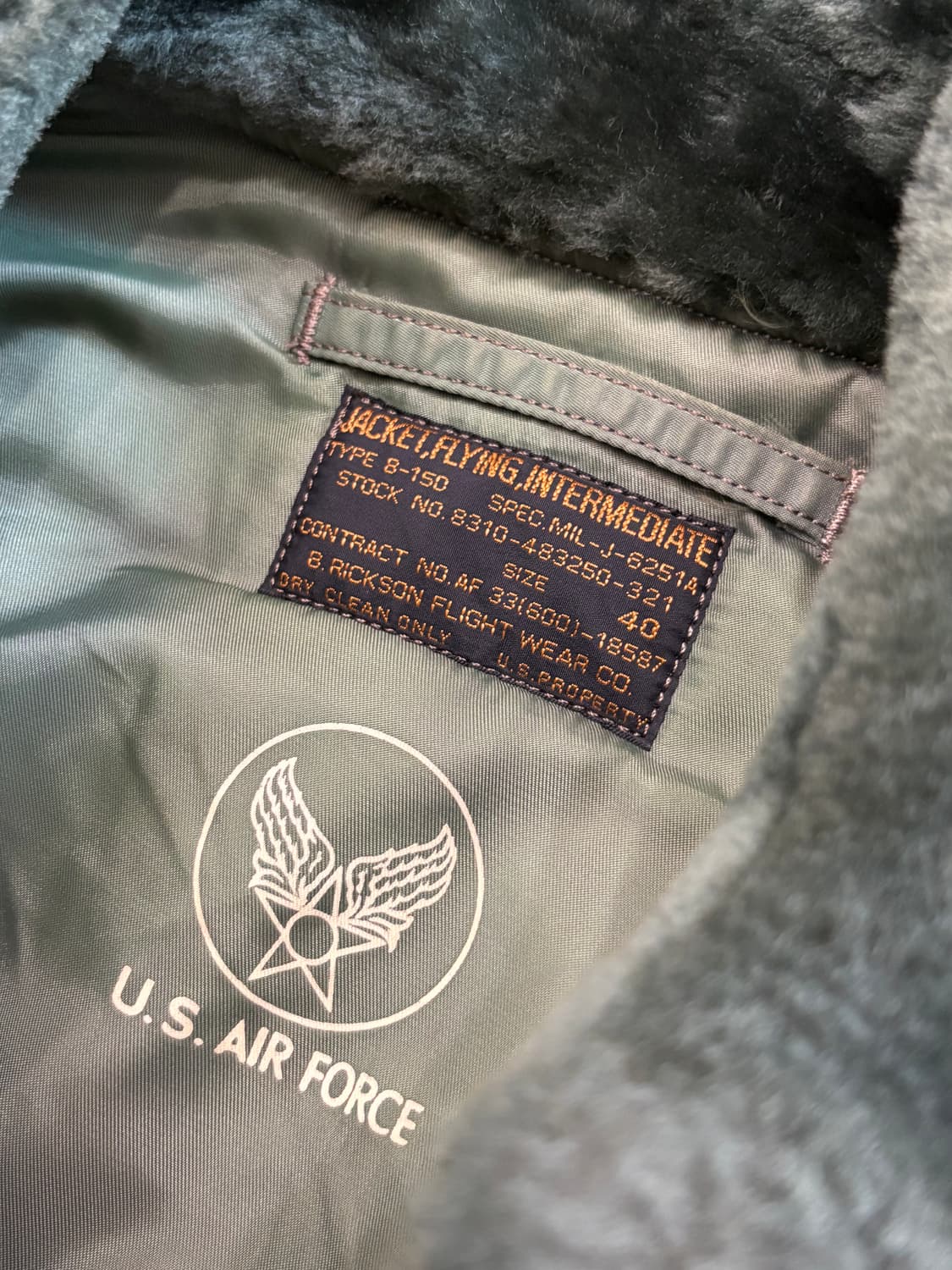 버즈릭슨 MA-1 플라이트 자켓 상품이미지8