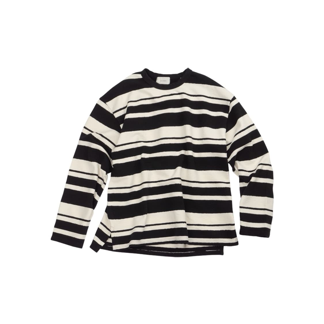 아르스콘택트 롱슬리브 스트라이프 검정색M사이즈 상품이미지2