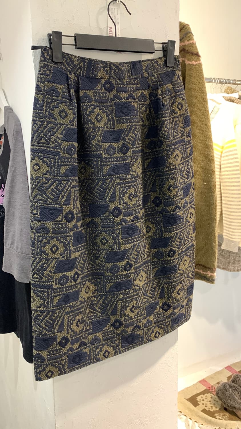 Pattern midi skirt 상품이미지2