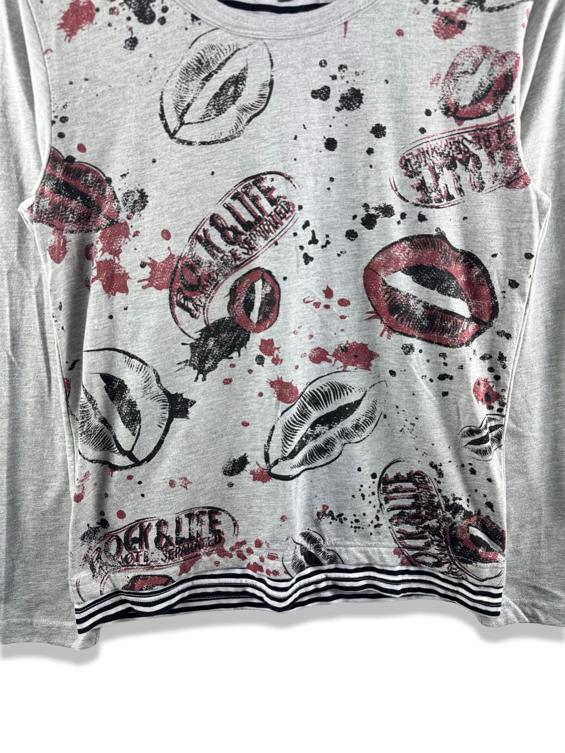 JPN 키치 Lip Layered 롱슬리브 2543 상품이미지4