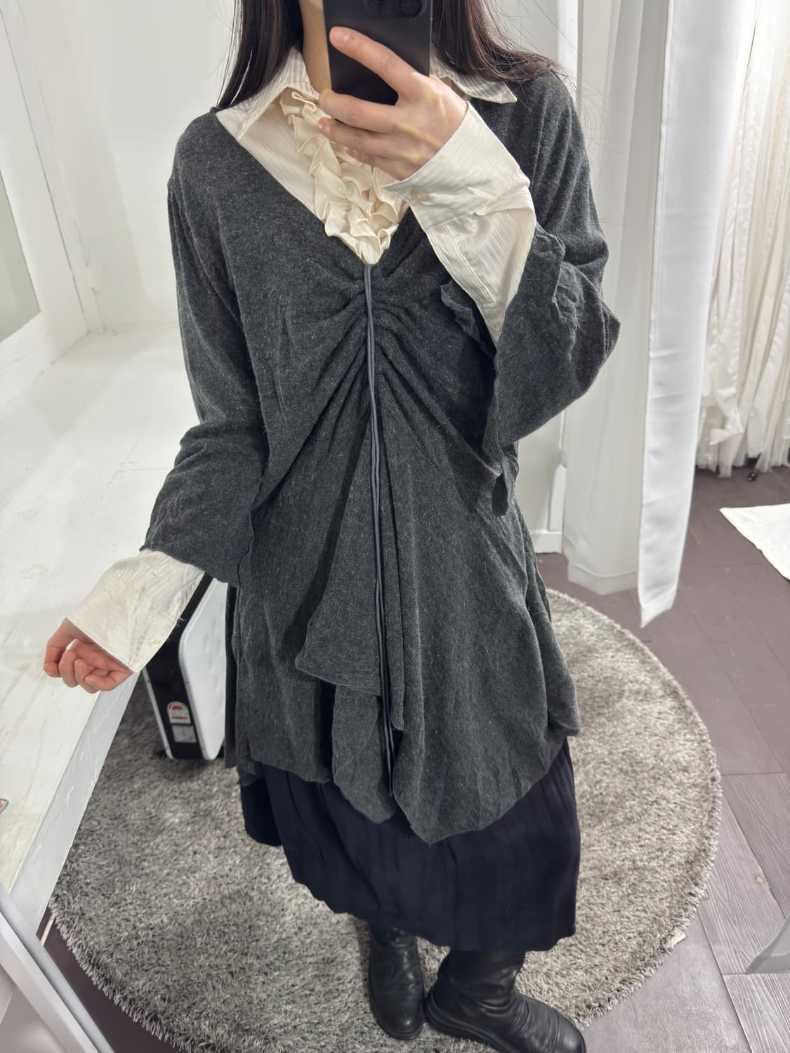 bbjunare shirring design top 상품이미지2