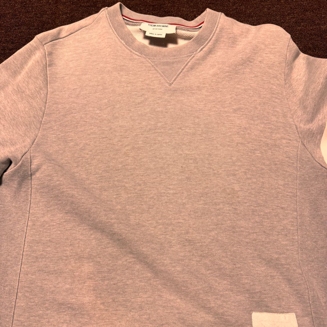 톰브라운 맨투맨 그레이 상품이미지6