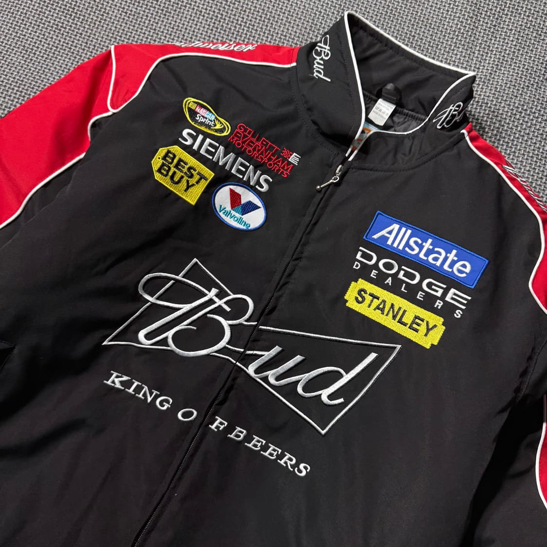 새상품 Budweiser 레이싱 점퍼 (XL/XXL) 상품이미지2
