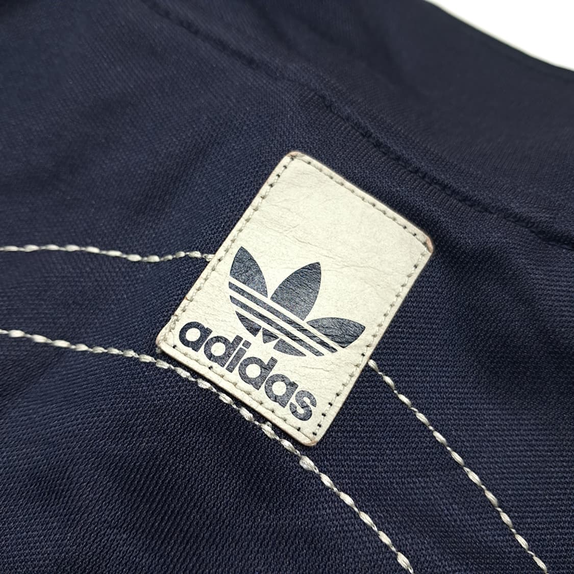 CL938 XL 아디다스x베스파 00s 코튼혼방 네이비 집업자켓 상품이미지9