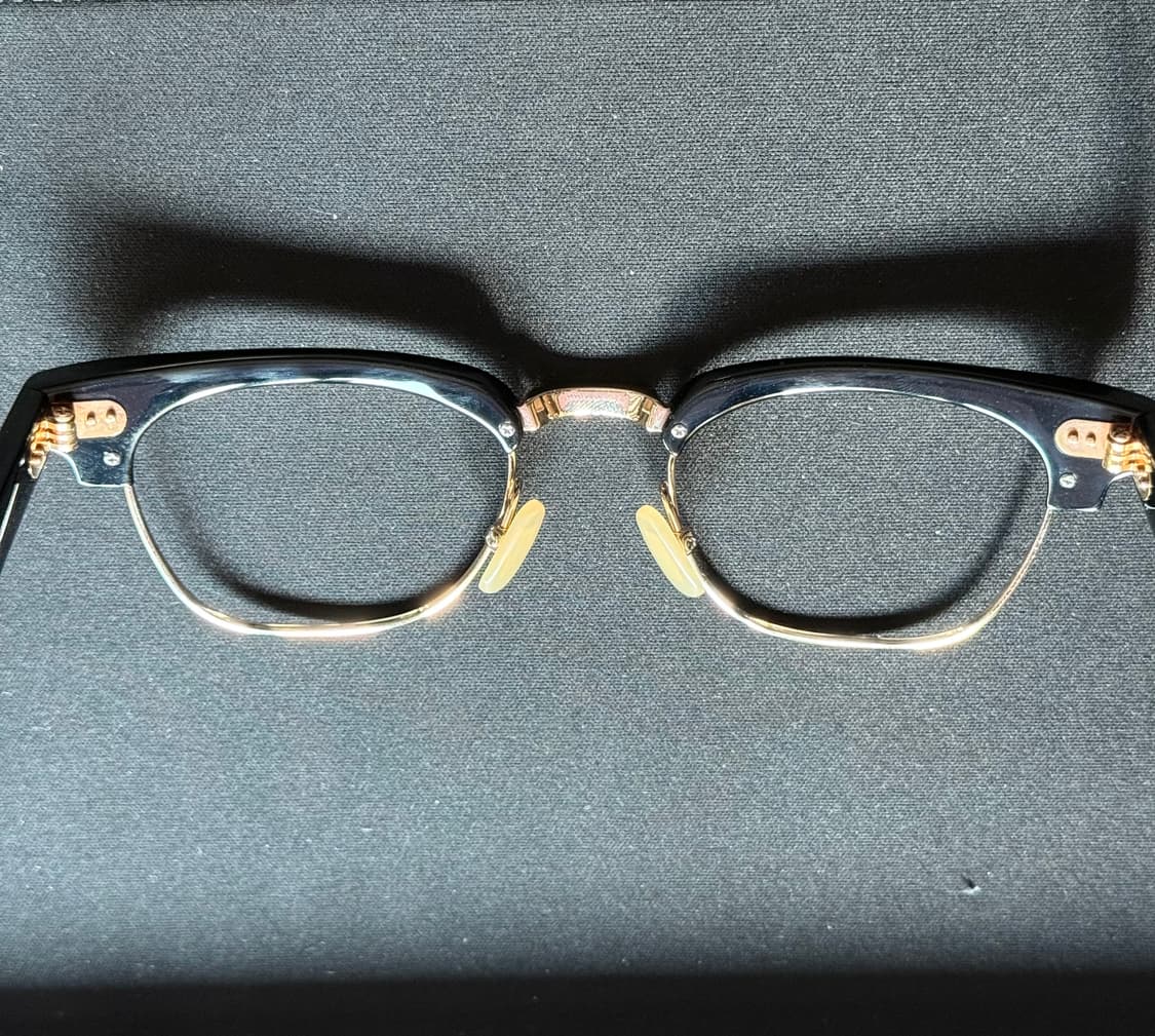 금자안경 kv94 하금테 블랙골드 상품이미지2