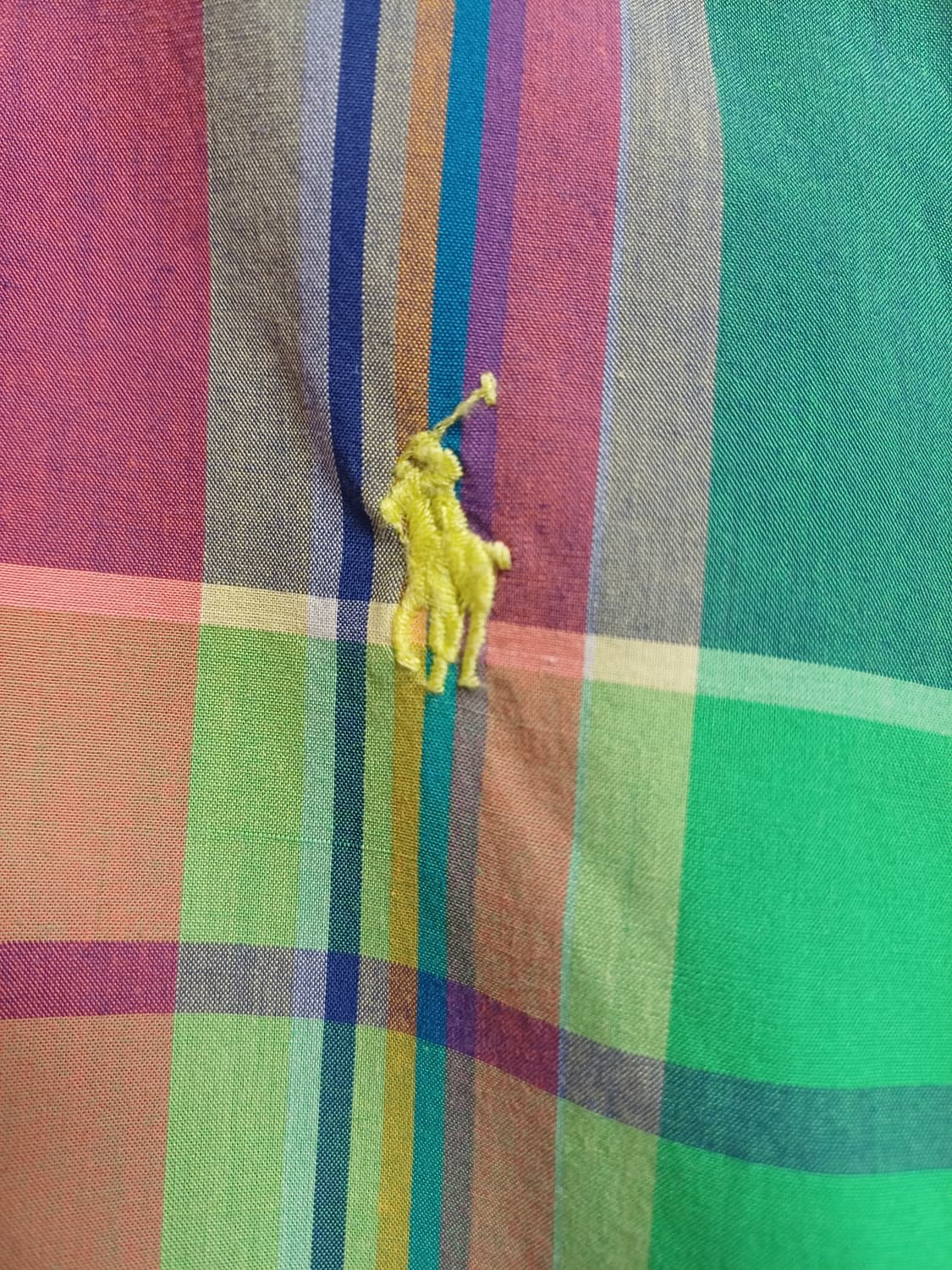 Polo Ralph Lauren Multi-Color Plaid Shir 상품이미지2