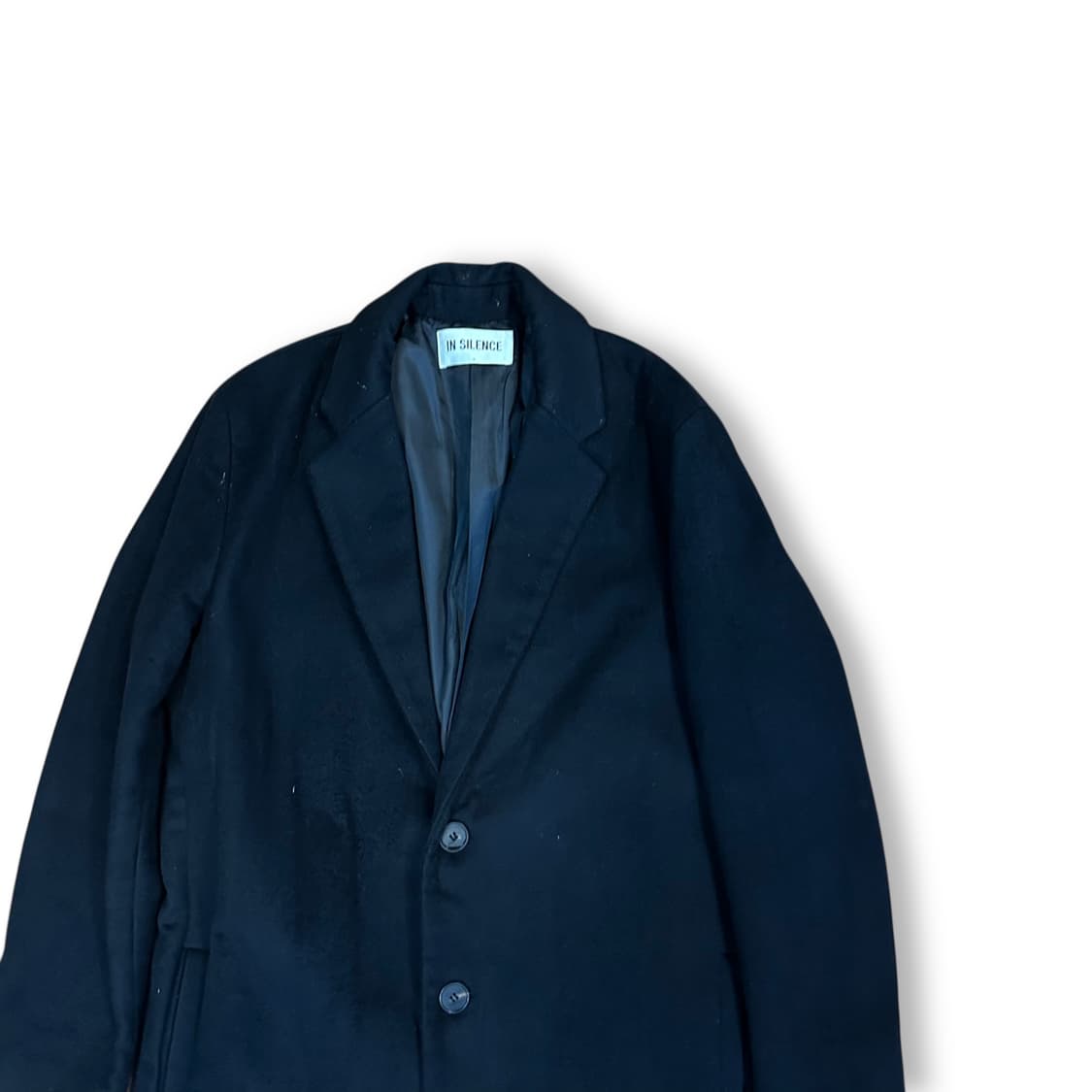 인사일런스 울캐시미어 싱글 코트 상품이미지2