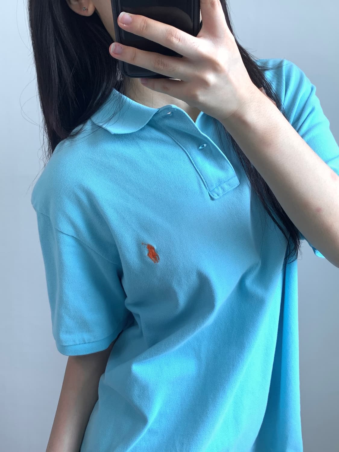 Polo by RalphLauren 폴로 신형라벨 스카이블루 PK 티  상품이미지3
