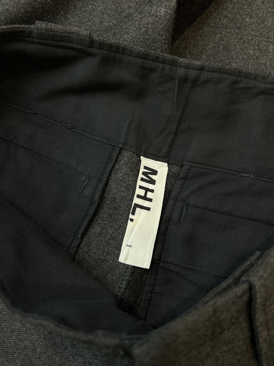 Margaret Howell 마가렛호웰 울 크롭 팬츠 상품이미지5