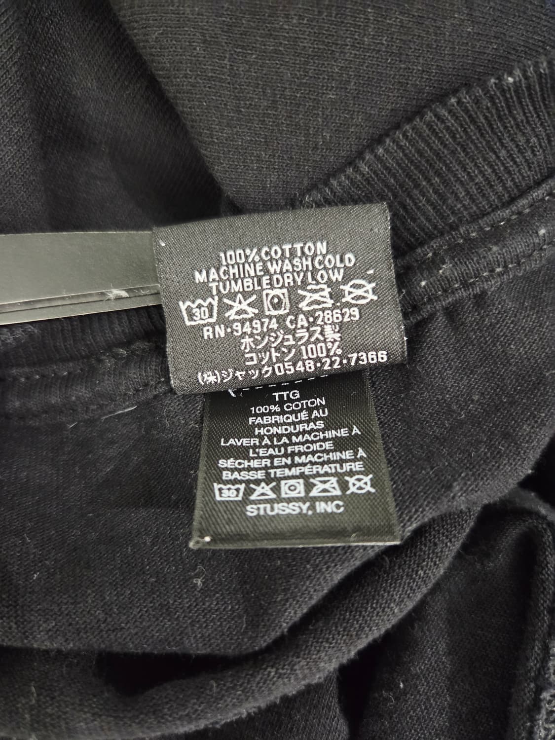 스투시. 월드투어 반팔 티셔츠_XXL 상품이미지8