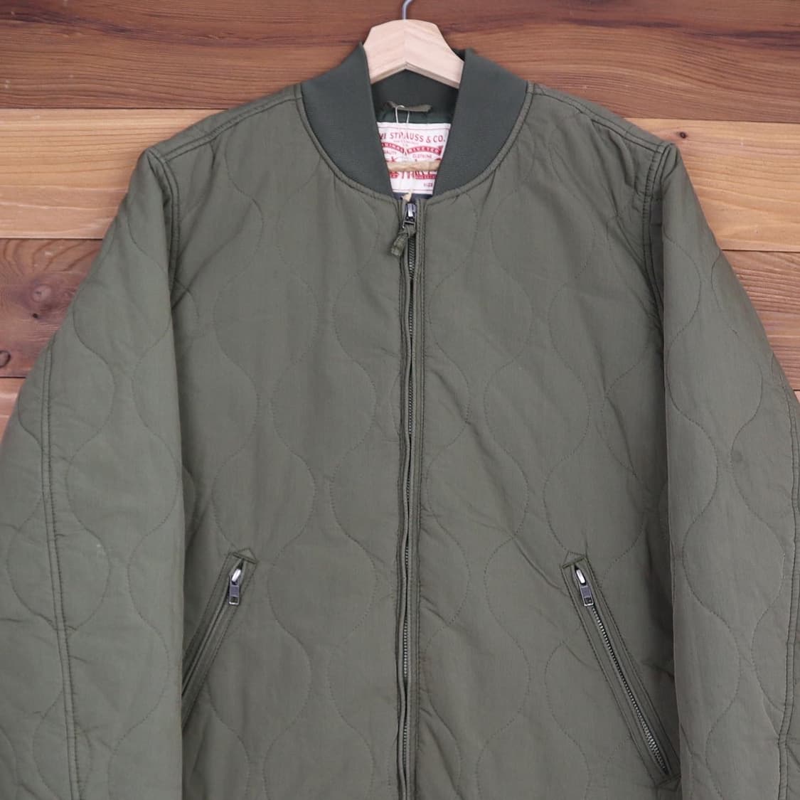 리바이스 퀼팅 봄버 자켓   상품이미지2