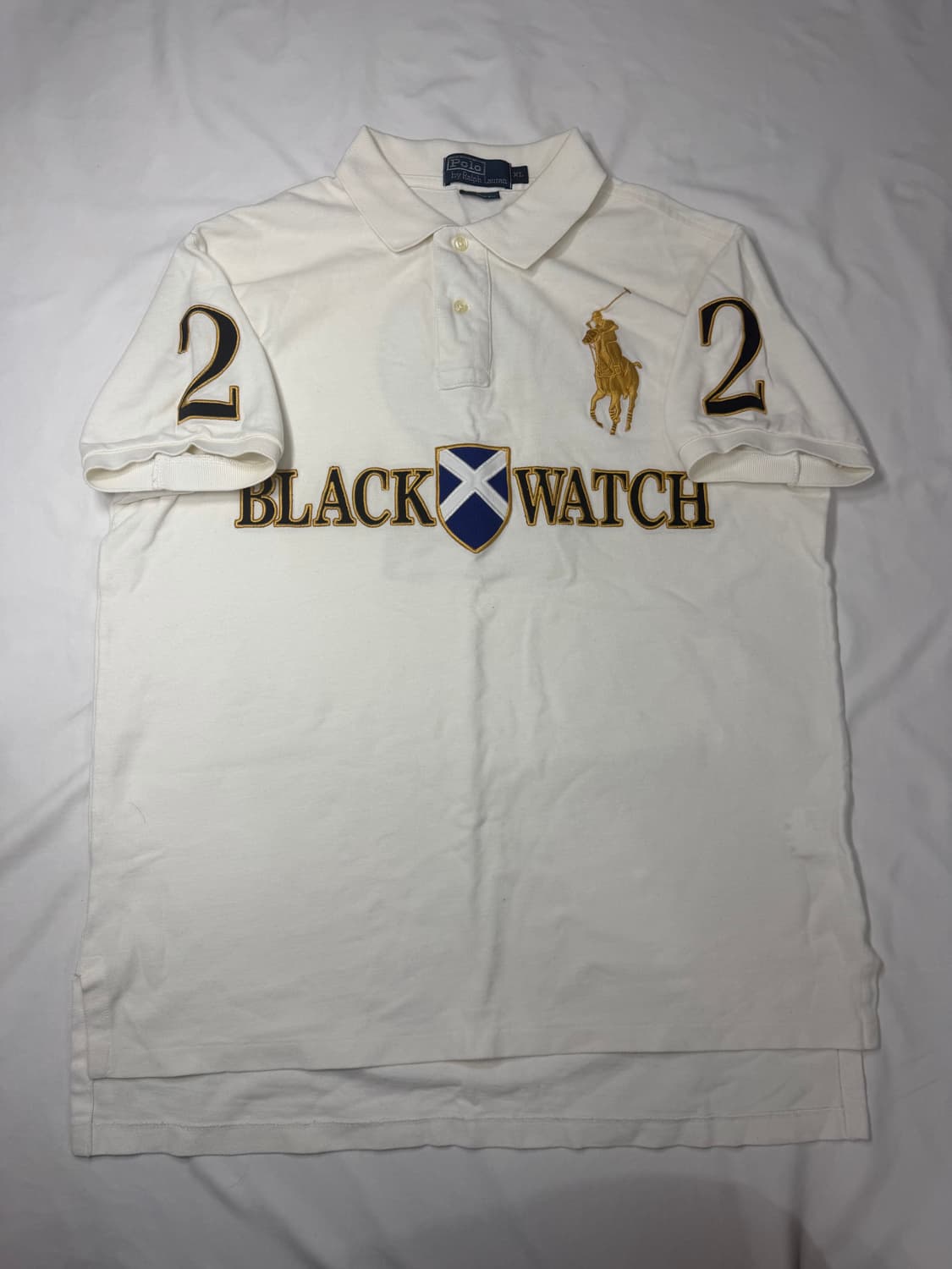 폴로 랄프로렌 빅포니 치프키프 블랙와치 카라티 상품이미지3