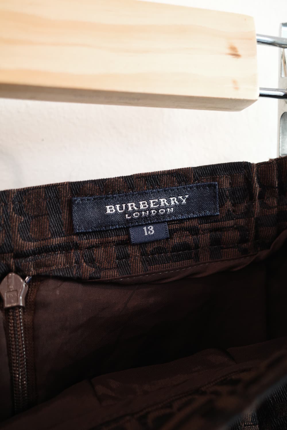 BURBERRY 버버리 모노그램 스커트 (26~28인치) 상품이미지3