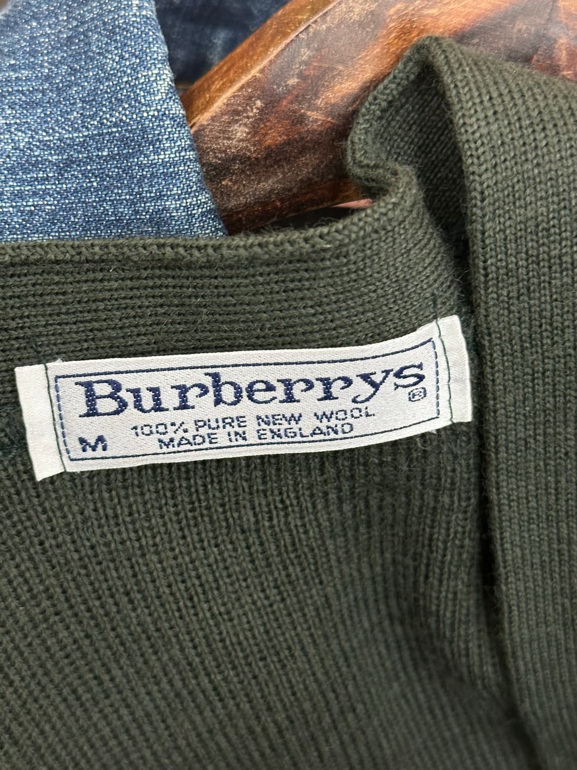 버버리 남성 가디건 상품이미지7