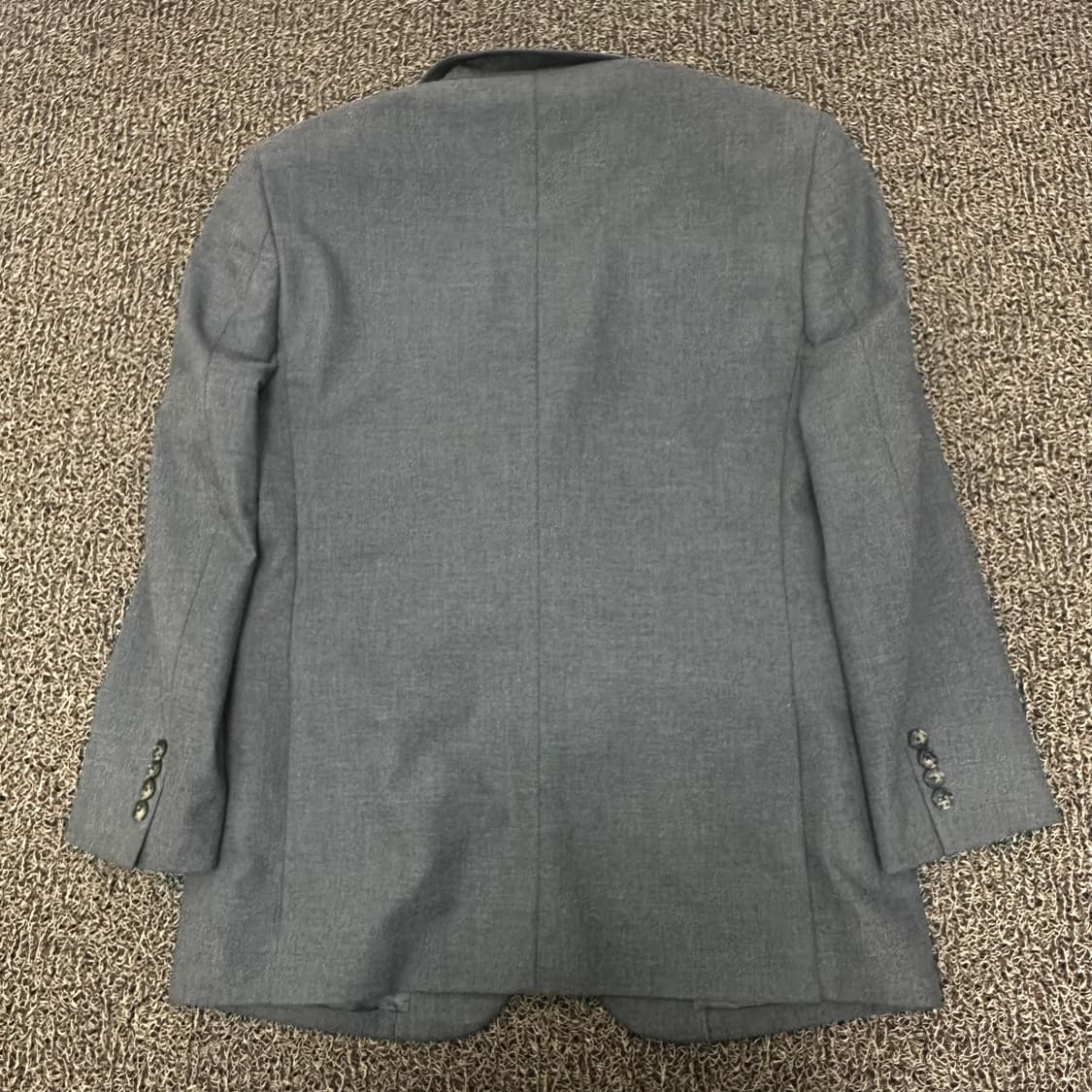 LUOMO 워모 프리미엄라인 캐시미어 울 정장 자켓 그레이 105(XL) 상품이미지4