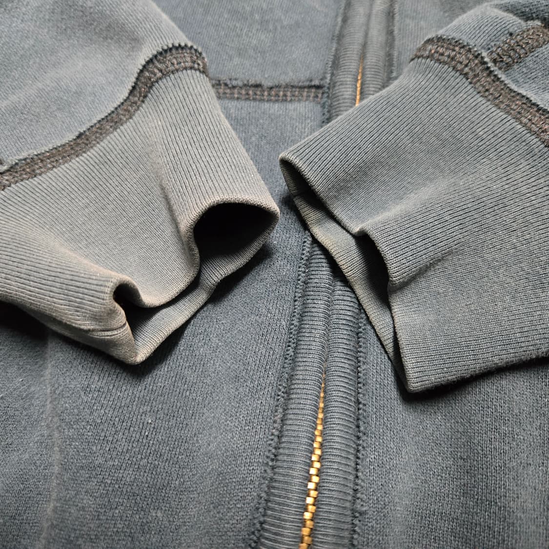 M 폴로랄프로렌 폴로진스 써멀 성조기 쉴드 패치 후드 집업 네이비 상품이미지6