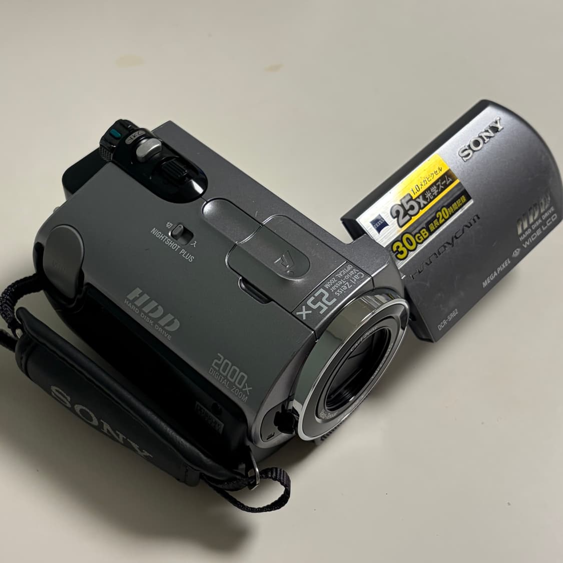 희귀) 소니 Sony HDR-SR62 실버 빈티지 캠코더 상품이미지3