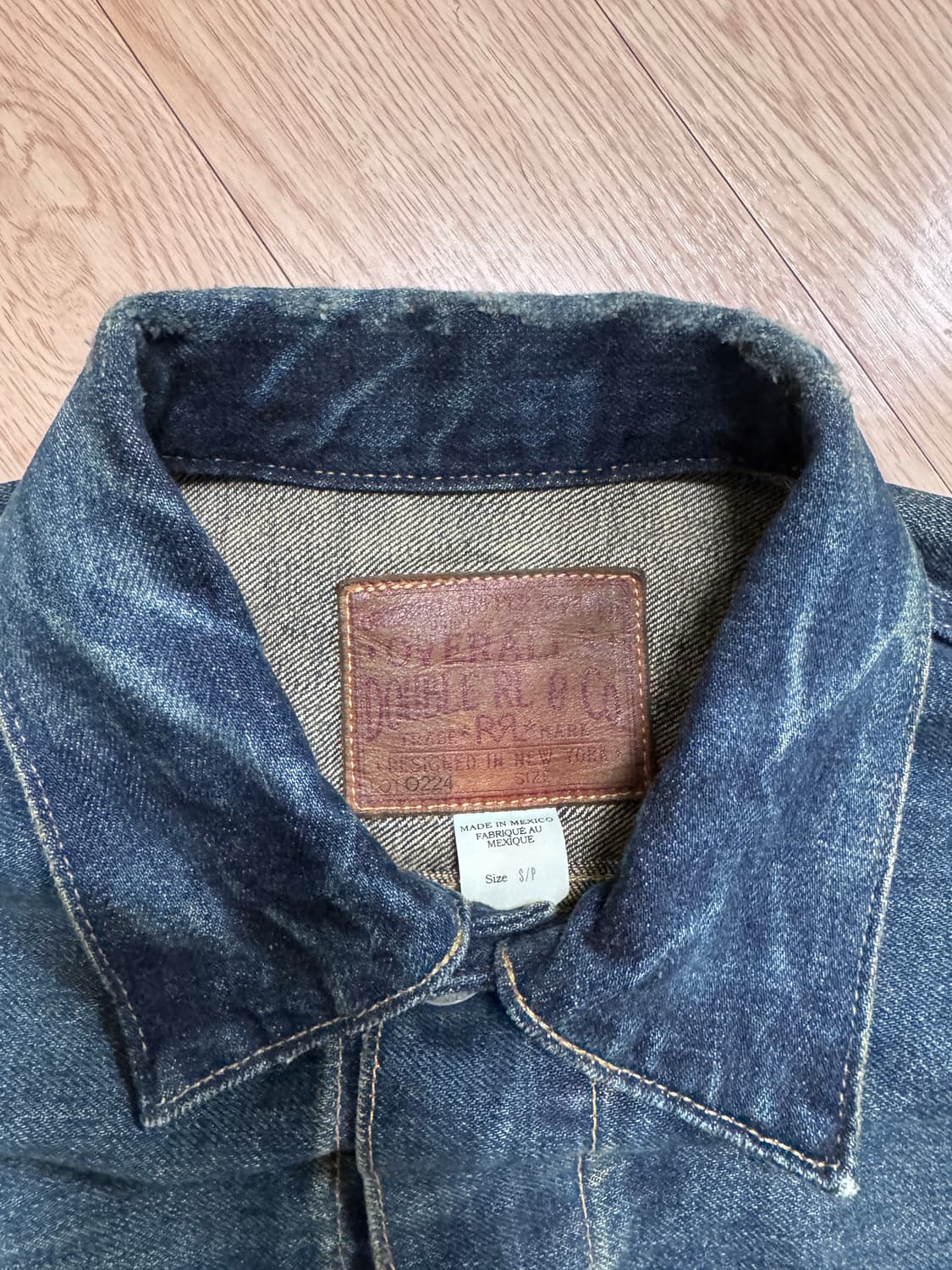 RRL 더블알엘 웨스트뷰 2세대 데님 트러커 자켓 S 상품이미지2