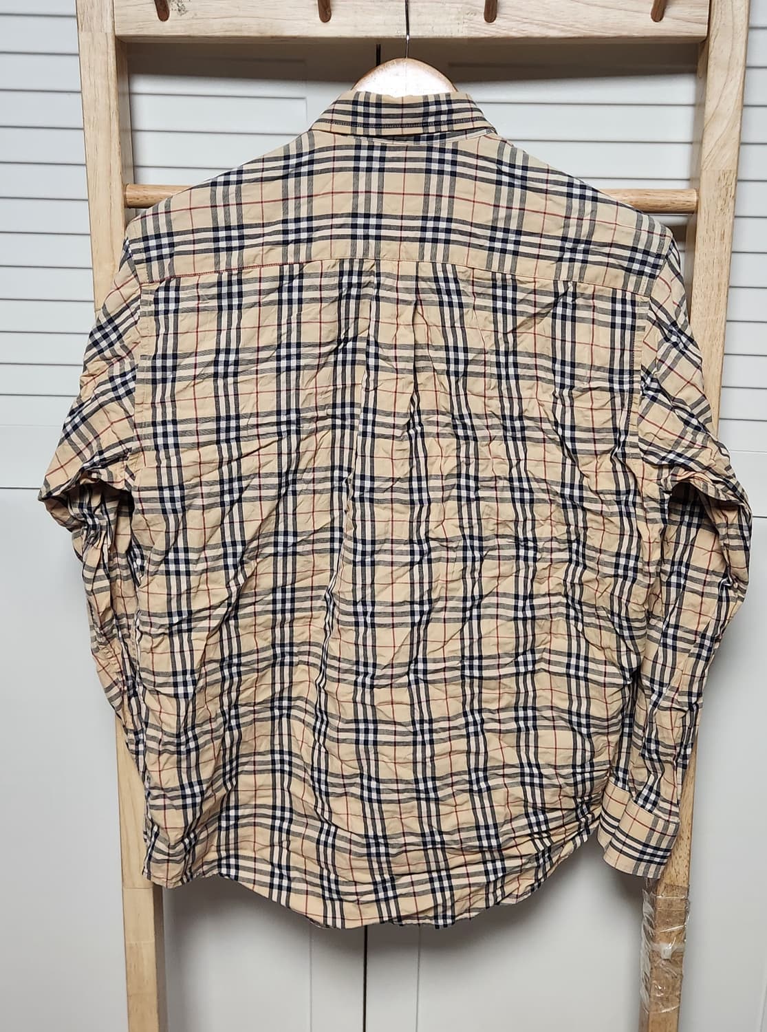 런던 버버리 체크 셔츠 상품이미지3