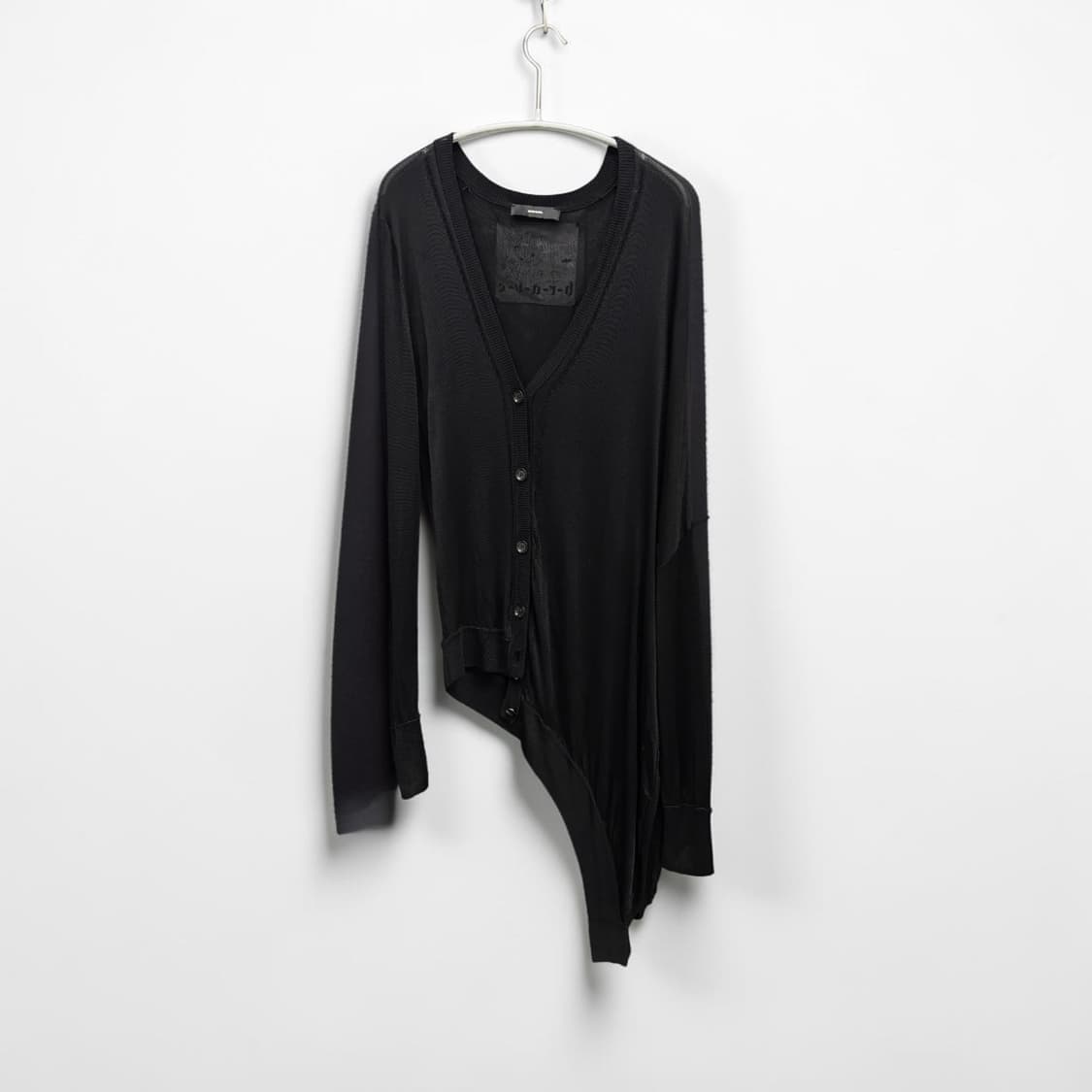 DIESEL asymmetric sheer cardigan 상품이미지1