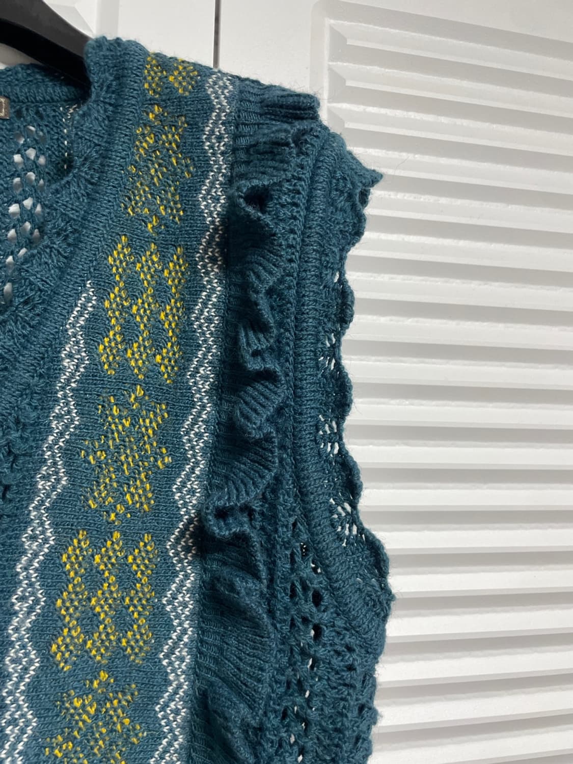 써스데이아일랜드 니트 조끼 상품이미지6