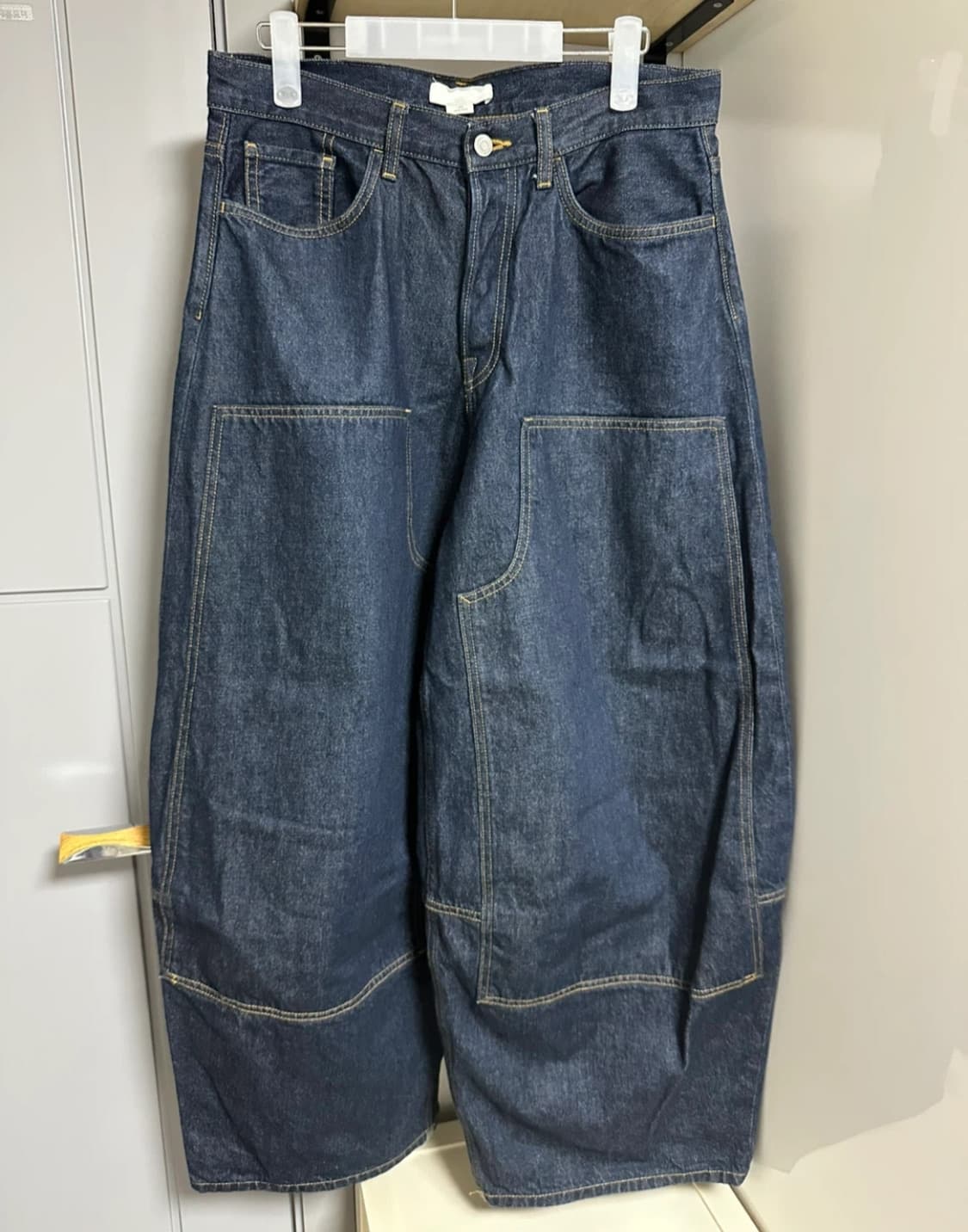 [코스] unisex cotton denim/ 배럴 레그 진 상품이미지2