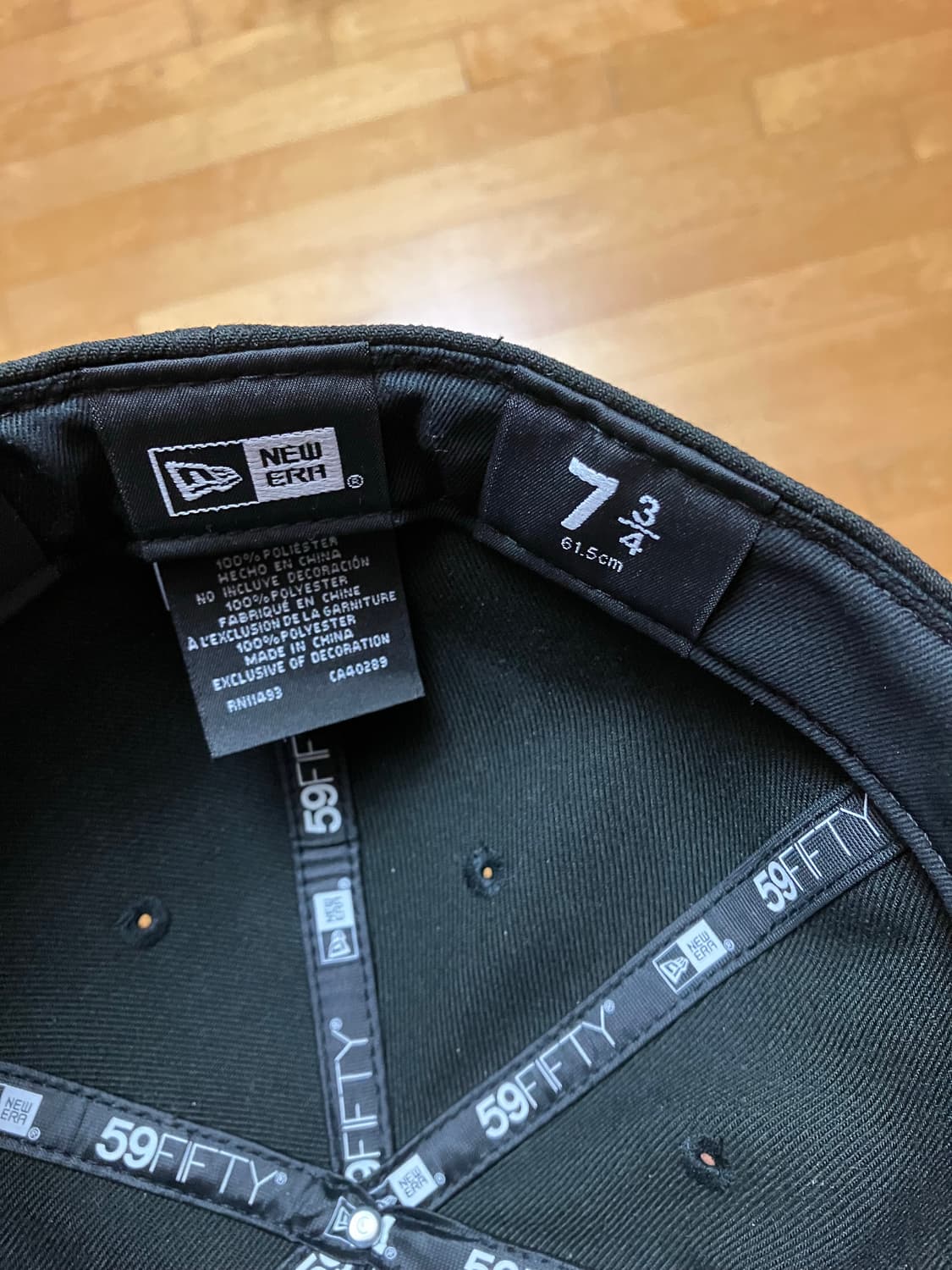 뉴에라 59fifty 시카고불스 7 3/4 사이즈 상품이미지5