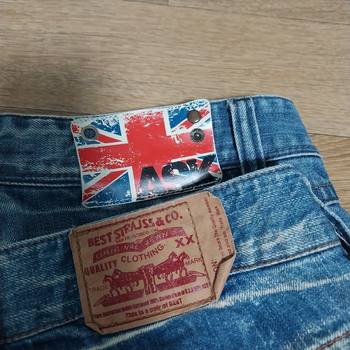 남성 청바지 6-7 부 여름 2벌 남자32인치 상품이미지3