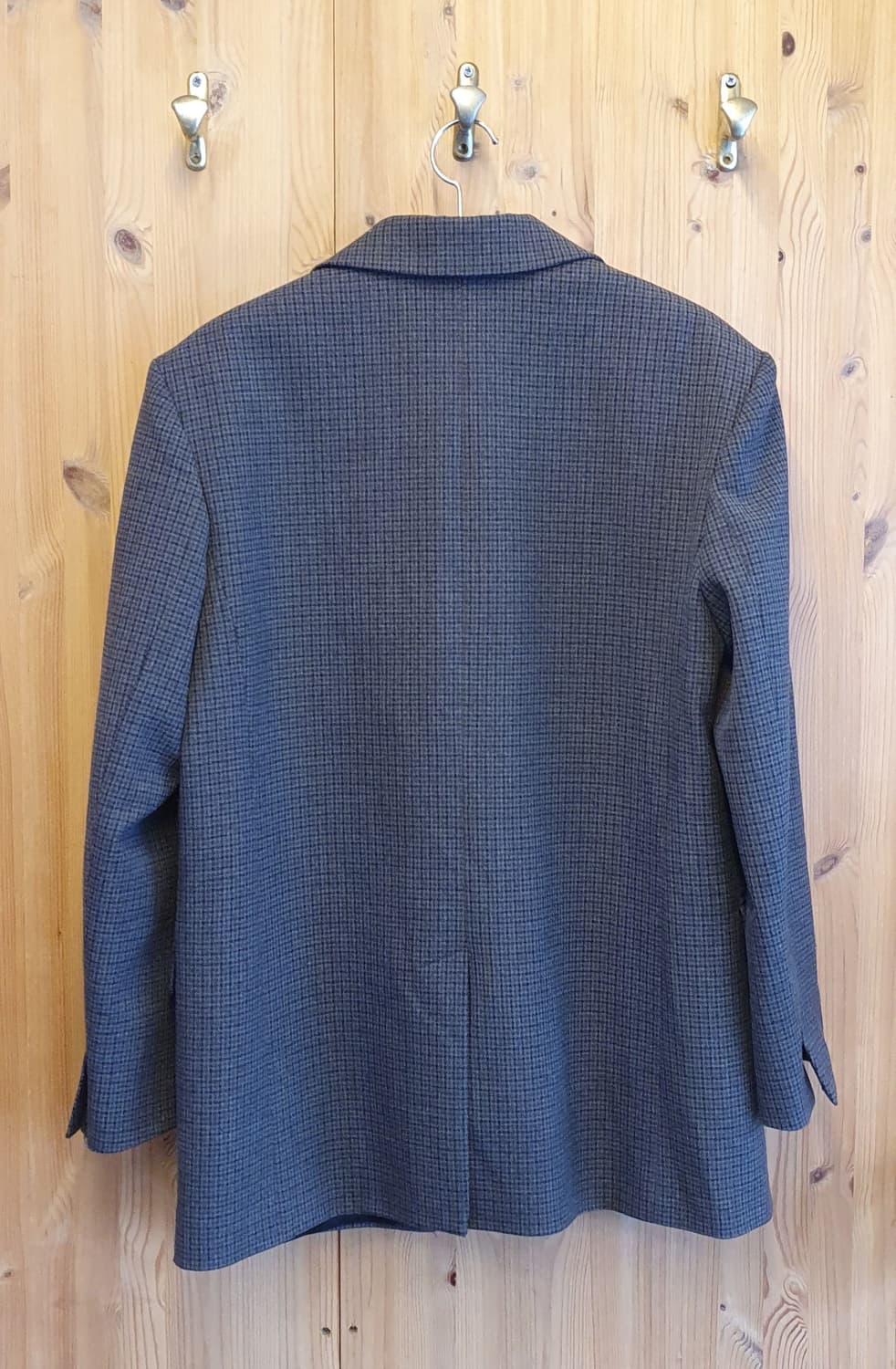 66/77.산드로 스몰체크 자켓 상품이미지4