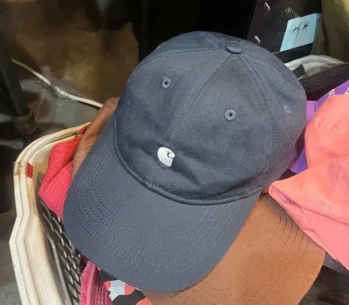 칼하트 네이비 볼캡 모자 상품이미지1